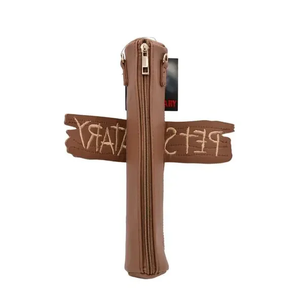 Vixen by Micheline Pitt Pet Sematary Cross Graveyard Cross Body Bag Purse NWT - Picture 13 of 15